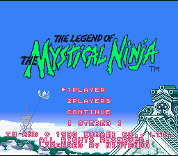 Legend of the Mystical Ninja screenshot 2 for Super Nintendo